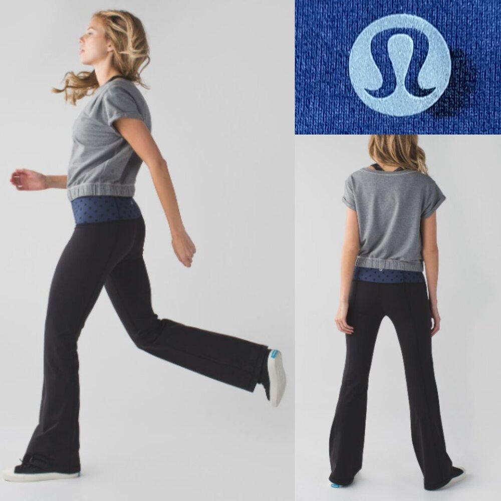 Vintage Lululemon Groove Wide Leg Pants - 100% Luon